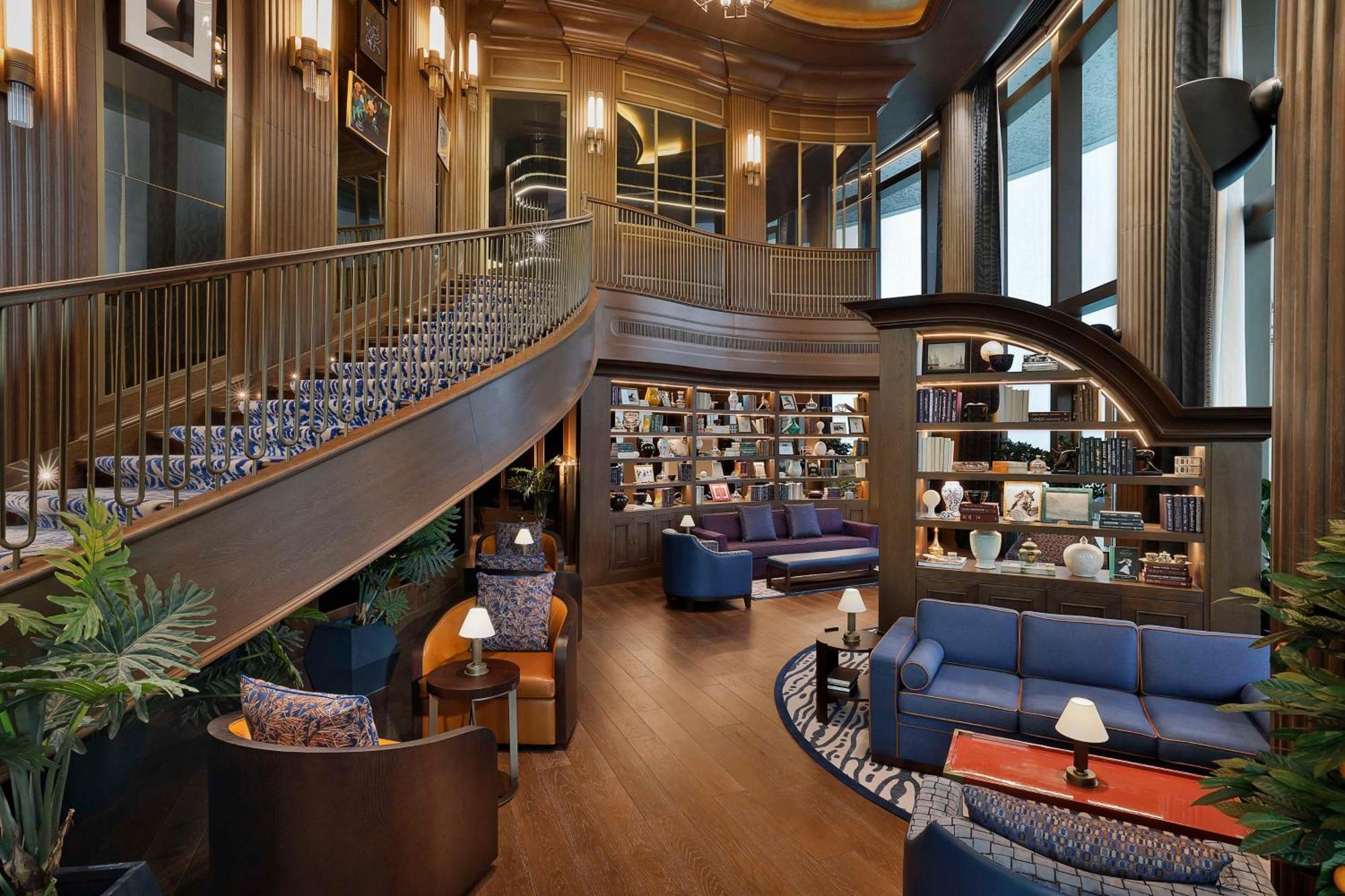 Waldorf Astoria Doha Lusail Exteriör bild Library